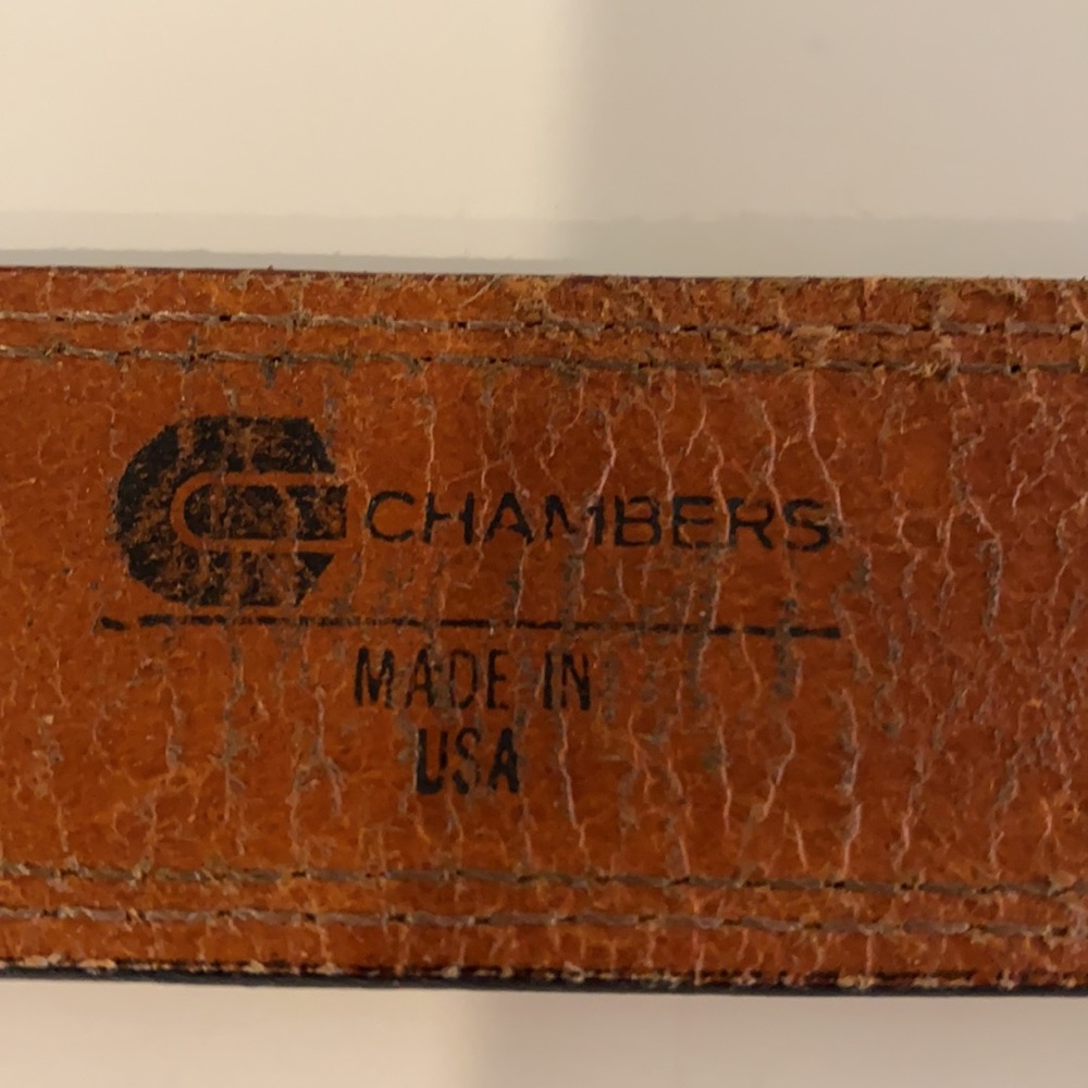 Euc Belt With Tech Ether Guild Solid Brass Buckle - image 7